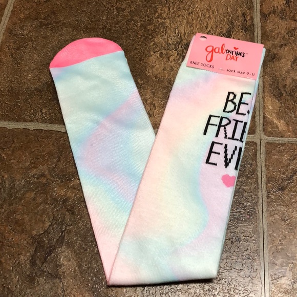 galentines day Accessories - Galentime’s Day Knee High Socks “ BFF “